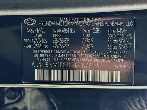 Certified 2025 Hyundai Tucson Limited AWD/4WD image 34