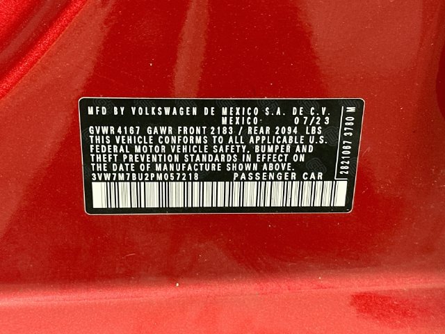 Certified 2023 Volkswagen Jetta SE w/ Panoramic Sunroof Package FWD image 32