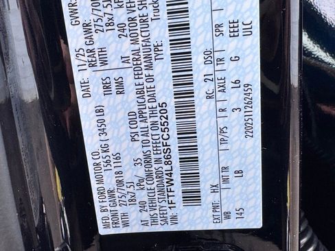 New 2025 Ford F150 Tremor w/ Bed Utility Package image 49