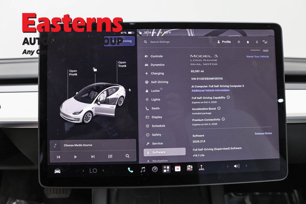 Used 2021 Tesla Model 3 Long Range AWD/4WD image 12