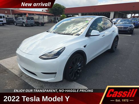 Used 2022 Tesla Model Y Performance AWD/4WD image 1