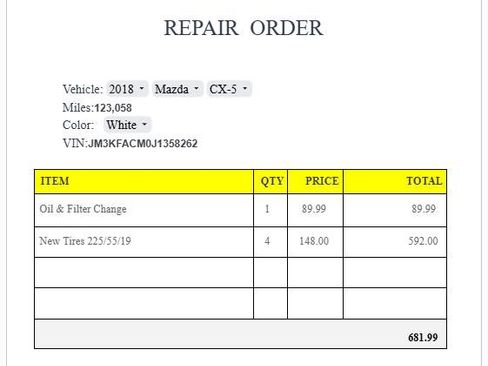 Used 2018 MAZDA CX-5 Touring image 28