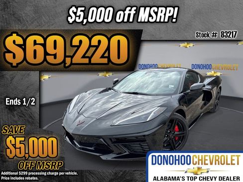 New 2026 Chevrolet Corvette Stingray Coupe w/ 1LT image 1