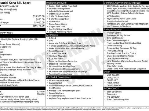 New 2026 Hyundai Kona SEL Sport image 4
