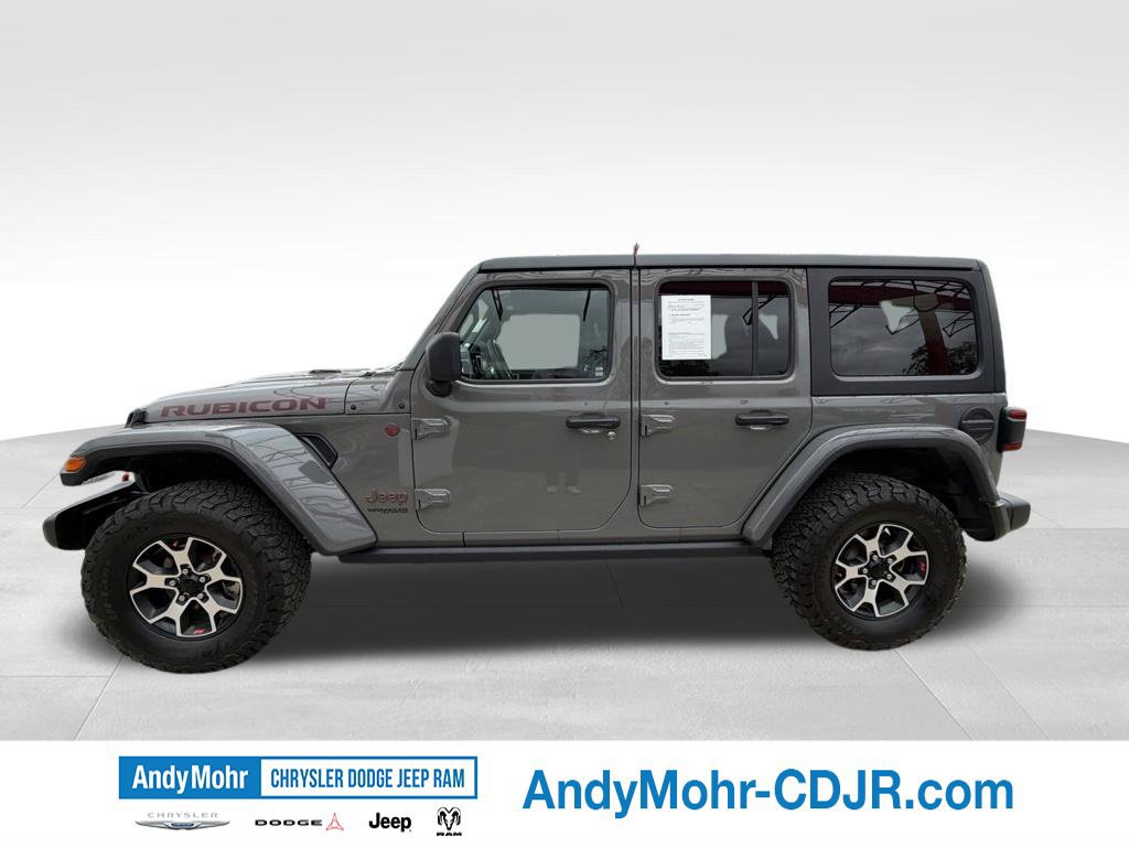 Used 2021 Jeep Wrangler Unlimited Rubicon w/ LED Lighting Group AWD/4WD image 4