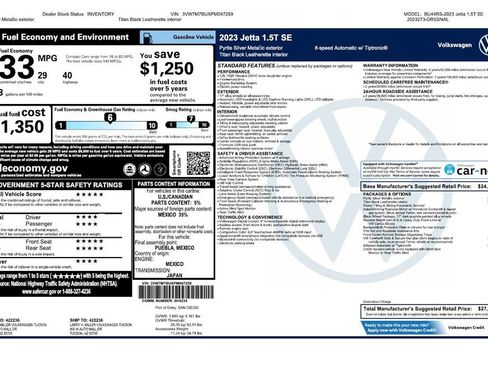 Used 2023 Volkswagen Jetta SE image 4