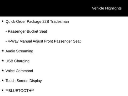 New 2026 RAM ProMaster 2500