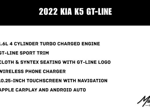 Used 2022 Kia K5 GT-Line FWD image 2