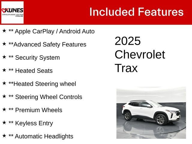 Used 2025 Chevrolet Trax LT w/ LT Convenience Package FWD image 4