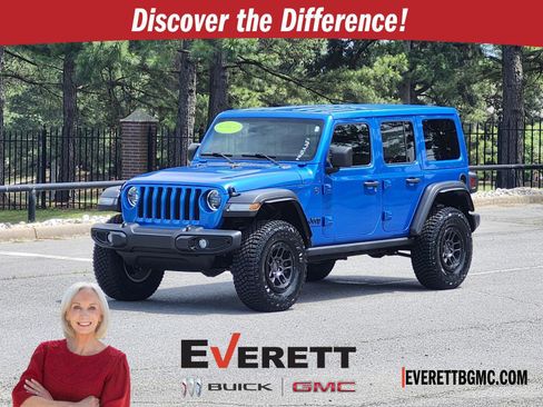 Used 2023 Jeep Wrangler Unlimited Sport AWD/4WD image 1