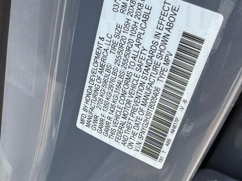 Certified 2026 Honda Pilot Sport image 36