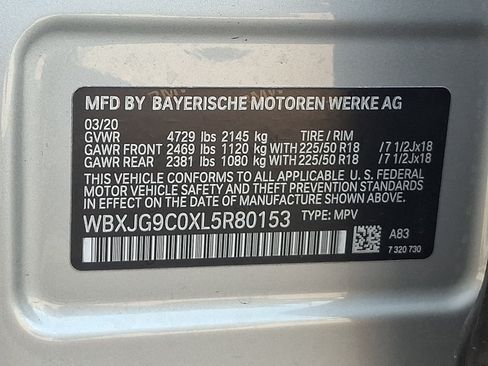 Used 2020 BMW X1 xDrive28i w/ Convenience Package AWD/4WD image 29