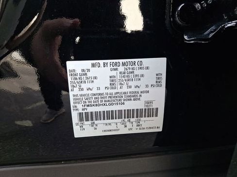 Used 2020 Ford Explorer XLT w/ Equipment Group 202A image 27