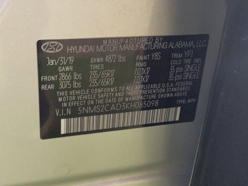 Used 2019 Hyundai Santa Fe SE AWD/4WD image 33