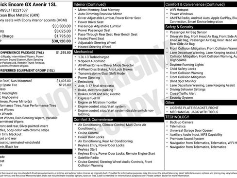 New 2026 Buick Encore GX Avenir w/ Avenir Convenience Package AWD/4WD image 2