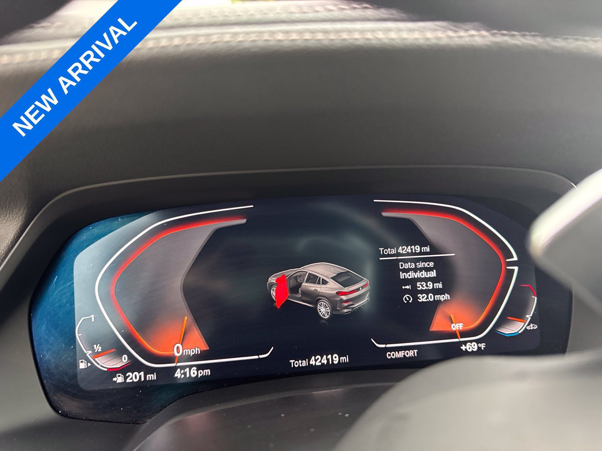 Used 2023 BMW X6 xDrive40i w/ M Sport Package AWD/4WD image 7