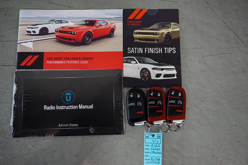 Used 2022 Dodge Challenger SRT Super Stock RWD image 93