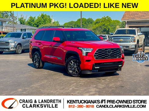 Used 2025 Toyota Sequoia Platinum AWD/4WD image 1