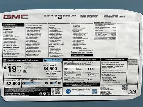 New 2026 GMC Canyon Denali image 21