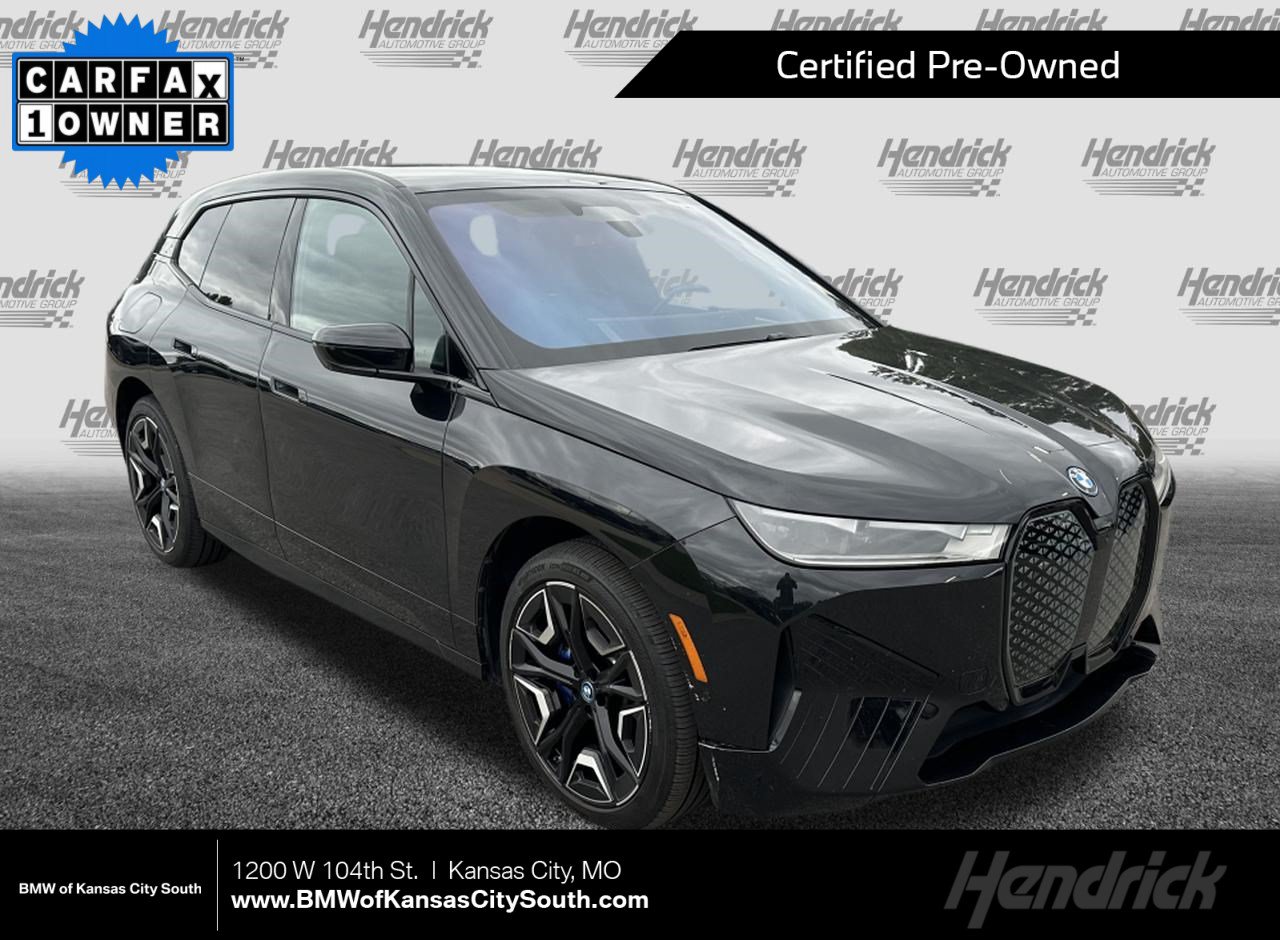 Certified 2024 BMW iX xDrive50 w/ Sport Package AWD/4WD image 1