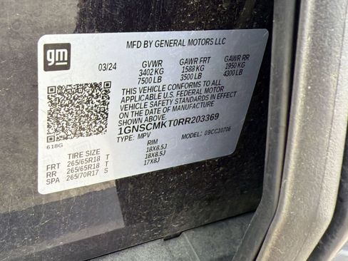 Certified 2024 Chevrolet Tahoe LS w/ Driver Alert Package RWD image 25