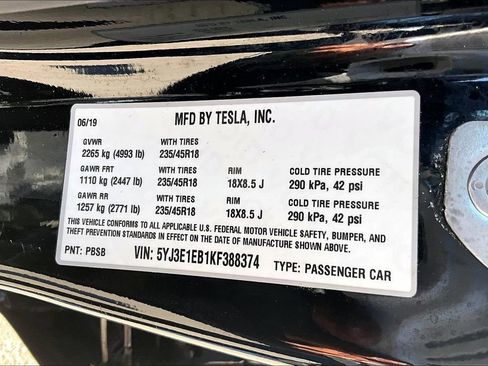 Used 2019 Tesla Model 3 Long Range AWD/4WD image 30