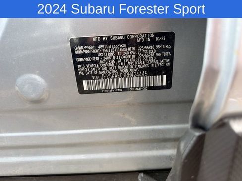 Used 2024 Subaru Forester Sport AWD/4WD image 10
