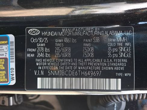 Certified 2026 Hyundai Tucson SEL AWD/4WD image 27