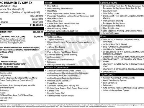 Used 2024 GMC Hummer EV 3X w/ Omega Edition image 3