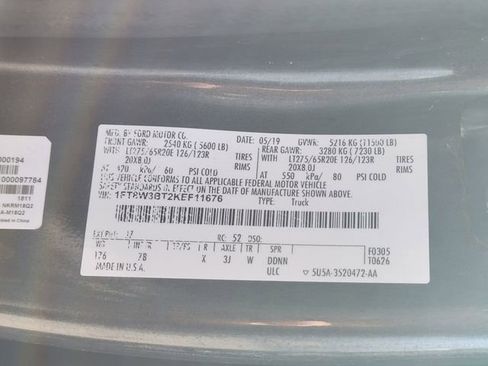 Used 2019 Ford F350 Platinum w/ Platinum Ultimate Package AWD/4WD image 17