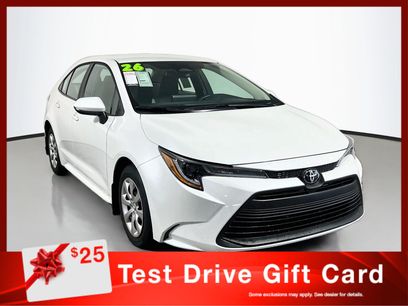 Used 2026 Toyota Corolla LE