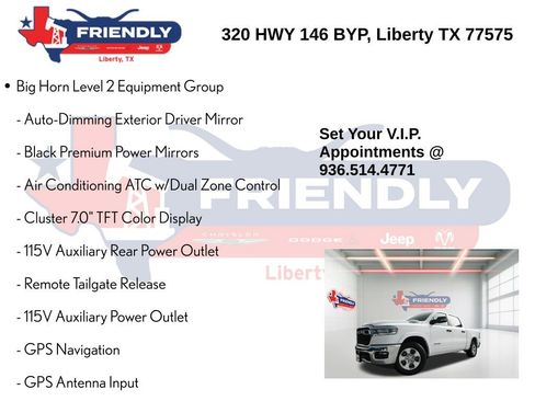 Used 2025 RAM 1500 Big Horn AWD/4WD image 10