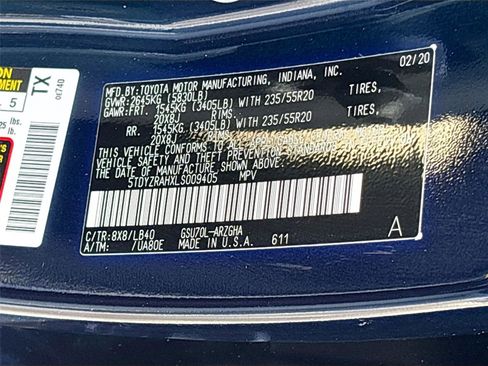 Used 2020 Toyota Highlander Limited image 34