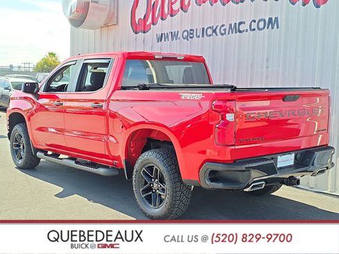 Used 2021 Chevrolet Silverado 1500 Custom Trail Boss w/ LPO, Dark Essentials Package AWD/4WD image 6