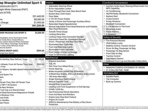 Used 2018 Jeep Wrangler Unlimited Sport S image 5