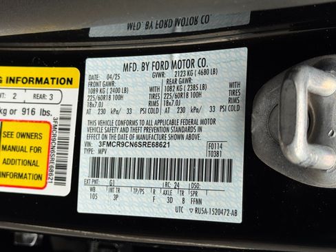 Used 2025 Ford Bronco Sport Outer Banks w/ Outer Banks Tech Package+ AWD/4WD image 47