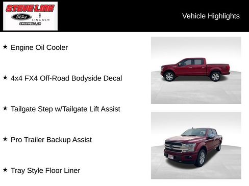 Used 2019 Ford F150 Platinum w/ Equipment Group 701A Luxury AWD/4WD image 22