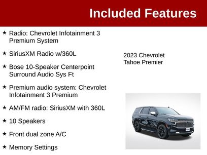 Used 2023 Chevrolet Tahoe Premier w/ Advanced Technology Package