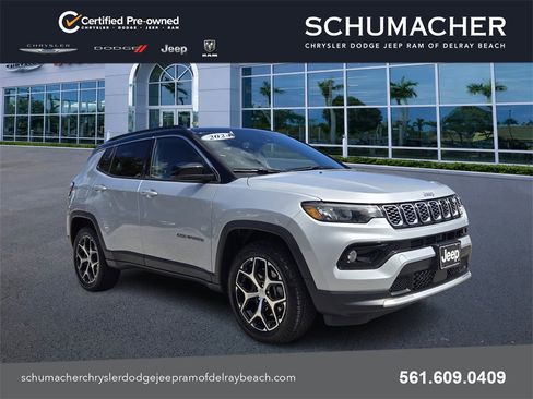 Certified 2024 Jeep Compass Limited w/ Sun and Sound Group image 1
