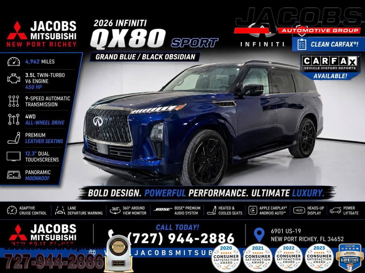 Used 2026 INFINITI QX80 Luxe AWD/4WD image 1