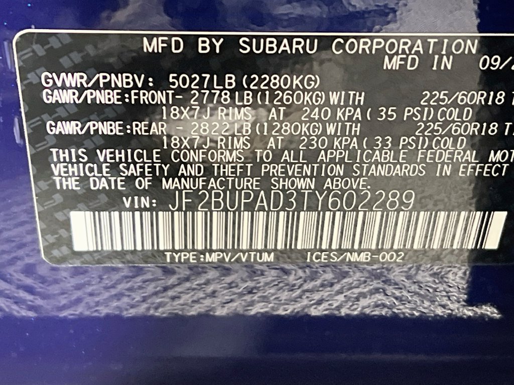 New 2026 Subaru Outback Premium AWD/4WD image 23