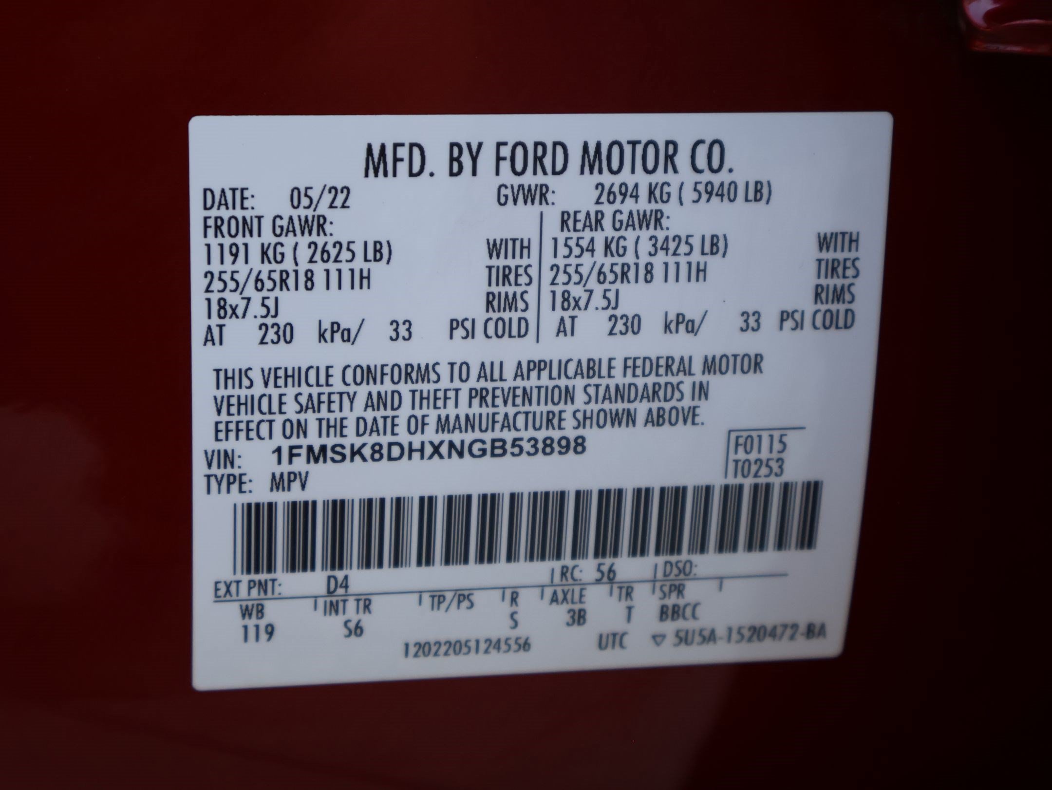 Used 2022 Ford Explorer XLT w/ Equipment Group 202A AWD/4WD image 35