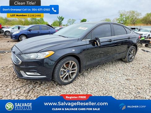 Used 2017 Ford Fusion SE w/ Equipment Group 201A FWD image 1