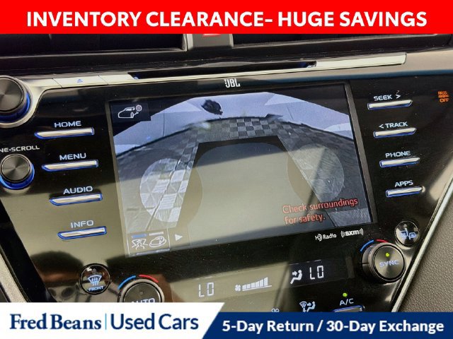 Used 2018 Toyota Camry XSE w/ Audio Package FWD image 19