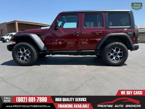Used 2021 Jeep Wrangler Unlimited Rubicon AWD/4WD image 3