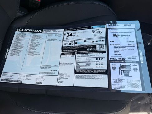 New 2026 Honda Civic Sport image 25