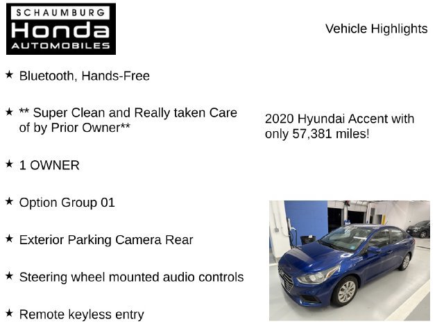 Used 2020 Hyundai Accent SE FWD image 7