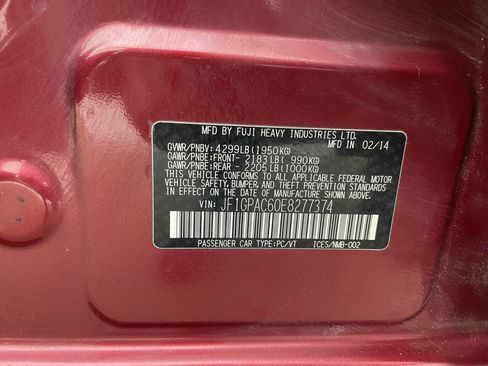 Used 2014 Subaru Impreza 2.0i Premium w/ All-Weather Package w/CVT image 32