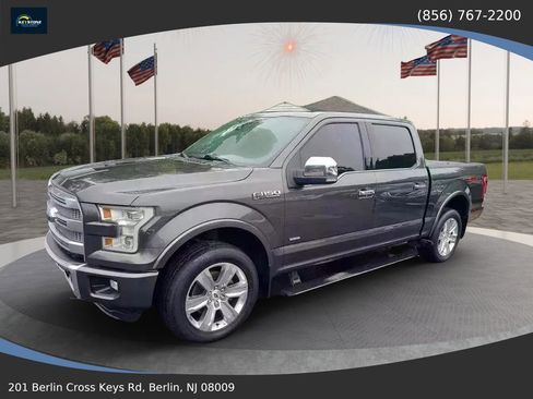 Used 2016 Ford F150 Platinum w/ Trailer Tow Package AWD/4WD image 2