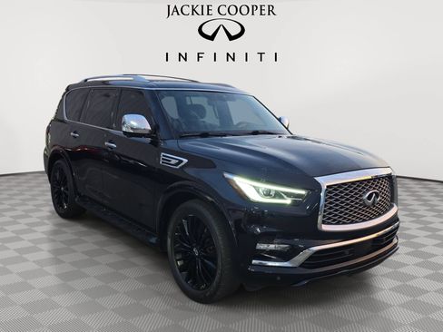 Used 2021 INFINITI QX80 Sensory w/ Cargo Package AWD/4WD image 3